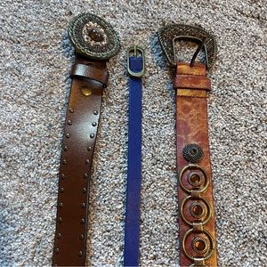 Bundle of 3 belts